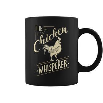 The Chicken Whisperer Chicken Lover Farming Coffee Mug | Mazezy