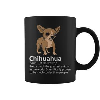 Chihuahua Definition Chihuahua Lover & Owner Gif Coffee Mug | Mazezy