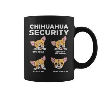 Chihuahua Security Chiwawa Pet Dog Lover Owner Coffee Mug - Monsterry AU