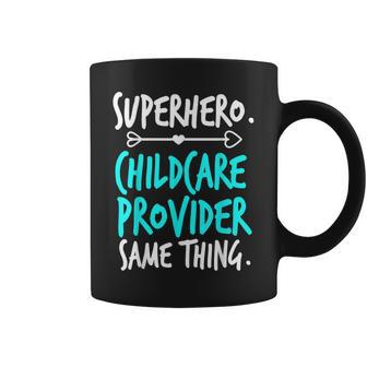 Child Care Provider Superhero Profession Coffee Mug - Monsterry UK