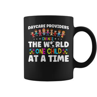 Childcare Change World One Child At A Time Daycare Teacher Coffee Mug - Thegiftio UK