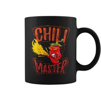 Chili Master Food Contest Cook Off Red Pepper Coffee Mug - Monsterry UK