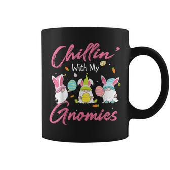 Chillin' With My Gnomies Carrot Egg Easter Day Teachers Coffee Mug | Crazezy