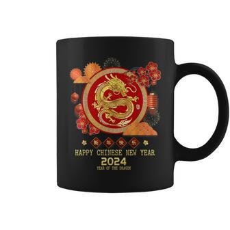 Chinese New Year 2024 Happy New Year 2024 Year Of The Dragon Coffee Mug - Seseable