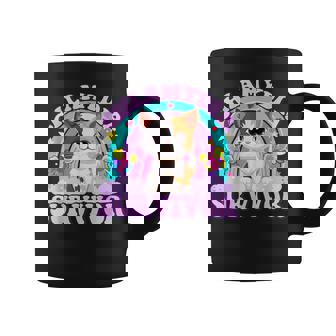 Chlamydia Survivor Cat Sarcastic Y2k Inappropriate Coffee Mug - Thegiftio UK