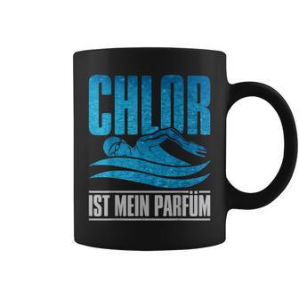 With Chlor Ist Mein Perfume Swimmen Swimmer Tassen - Seseable