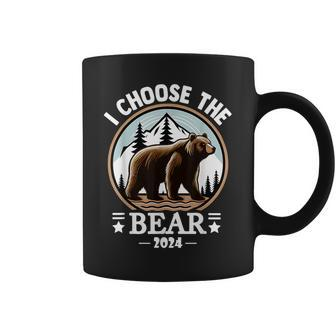I Choose The Bear Lover Bear In The Woods Coffee Mug - Monsterry