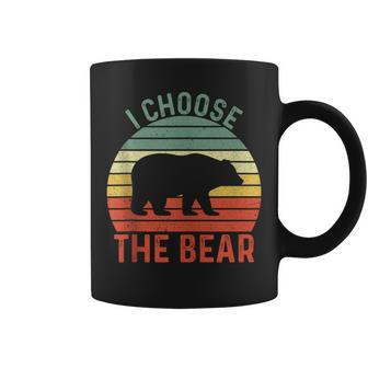 I Choose The Bear Novelty Viral Humor C Coffee Mug - Monsterry