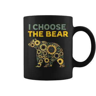 I Choose The Bear I Choose The Bear In The Woods Coffee Mug - Monsterry
