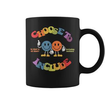 Choose To Include Autism Awareness Be Kind To All Kinds Coffee Mug - Monsterry UK