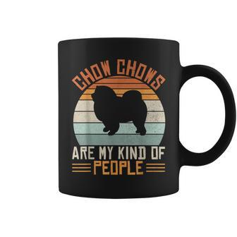 Chow Chows Are My Kind Of People Chow Chow Coffee Mug - Monsterry