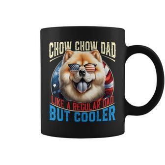 Chow Chow Dad Like A Regular Dad But Cooler Dog Father's Day Coffee Mug - Thegiftio UK