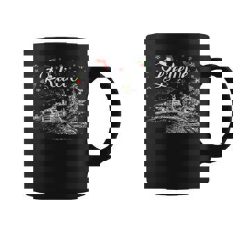 Christmas Believe North Pole Polar Express All Abroad Xmas Coffee Mug - Thegiftio