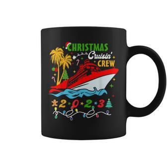 Christmas Cruisin Crew 2023 Family Christmas Cruise Coffee Mug - Seseable