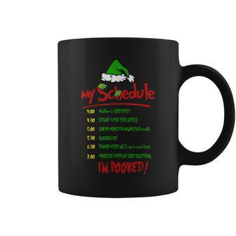 Christmas My Day Schedule Im Booked Family Christmas Coffee Mug - Seseable