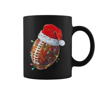 Christmas Football Team Santa Sports For Boys Coffee Mug | Mazezy CA