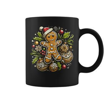 Christmas Gingerbread Merry Christmas Xmas Morning Holiday Coffee Mug - Thegiftio