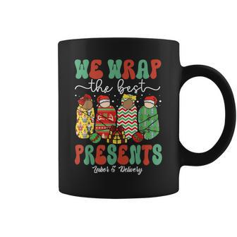 Christmas Labor & Delivery Nurse We Wrap The Best Presents Coffee Mug - Monsterry