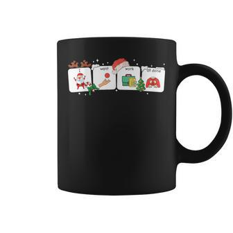 Christmas Santa Special Education Sped Teacher Xmas Pj Coffee Mug | Mazezy DE