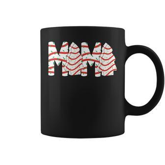 Christmas Tree Cake Mama Xmas Mom Family Matching Womens Coffee Mug - Monsterry