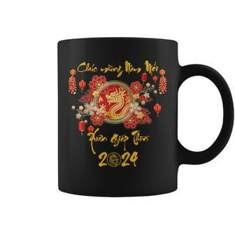 Chuc Mung Nam Moi Vietnamese New Year Of The Dragon 2024 Coffee Mug | Mazezy