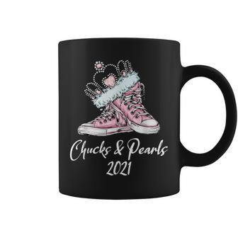Chucks And Pearls Coffee Mug | Crazezy DE