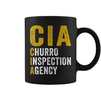 Churro Inspection Agency Mexican Dessert Saying Meme Coffee Mug - Monsterry
