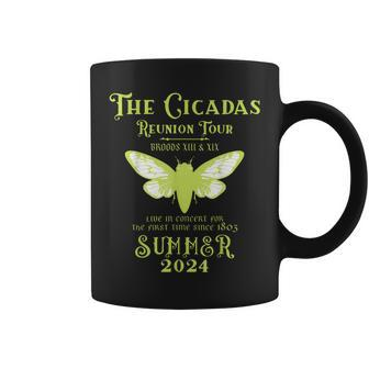 The Cicada Reunion US Tour 2024 Cicada Concert Coffee Mug - Monsterry