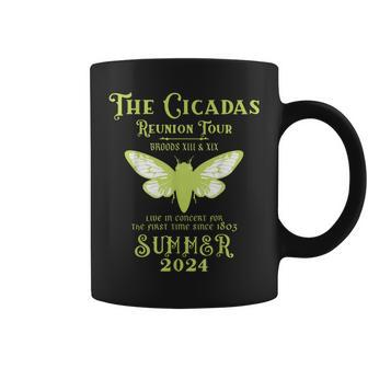 The Cicada Reunion US Tour 2024 Cicada Concert Fest Lover Coffee Mug | Mazezy