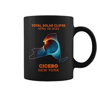 Cicero New York Total Solar Eclipse 2024 Coffee Mug - Thegiftio