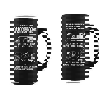 Ciclista Bicicleta Las Cosas Que Hago En Mi Tiempo Libre Taza de café - Regaloses