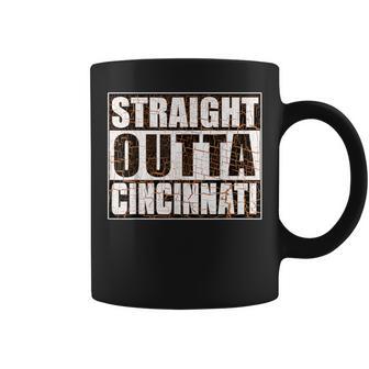 Cincinnati Straight Outta Cincinnati Hometown Pride Coffee Mug - Monsterry