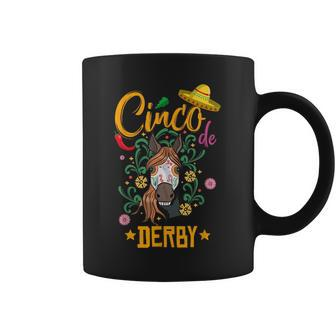 Cinco De Derby Horse Racing Derby Party Sombrero Coffee Mug | Mazezy