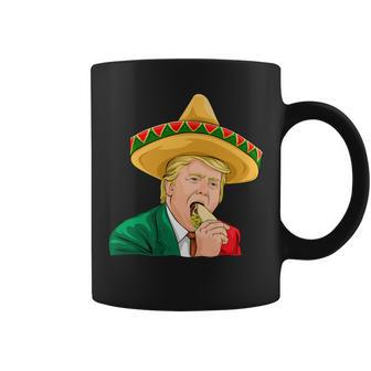 Cinco De Mayo Donald Trump Tacos Sombrero Coffee Mug | Crazezy AU