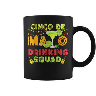 Cinco De Mayo Drinking Squad Cinco De Mayo Fiesta Party Coffee Mug | Mazezy
