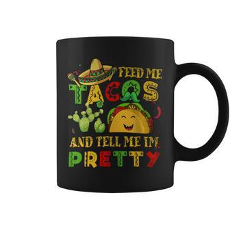 Cinco De Mayo Feed Me Taco Tell Pretty Kid Boy Toddler Coffee Mug - Monsterry CA