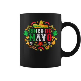 Cinco De Mayo Lets Fiesta Squad 5 De Mayo Mexican Women Coffee Mug - Monsterry CA