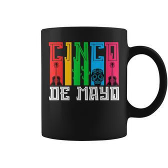 Cinco De Mayo Guitar Music Mexican Fiesta 5 De Mayo Coffee Mug - Monsterry