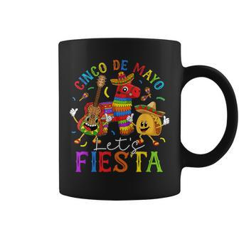 Cinco De Mayo Mexican Let's Fiesta Happy 5 De Mayo Coffee Mug - Monsterry UK