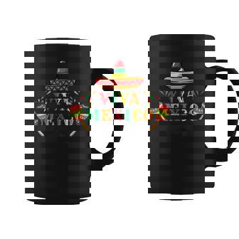 Cinco De Mayoiva Mexico Let's Fiesta Mexican Sombrero Tasse - Cadeauxyz