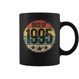 Circular Vintage Best Of 1995 28 Year Old 28Th Birthday Coffee Mug - Monsterry