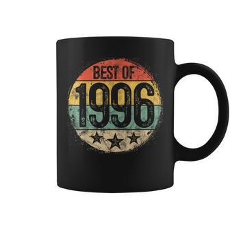 Circular Vintage Best Of 1996 28 Year Old 28Th Birthday Coffee Mug - Seseable