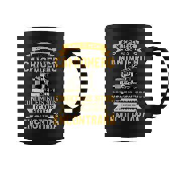 Cita Divertida De Conducción De Camiones Para Un Camionero Camiseta Taza de café - Regaloses