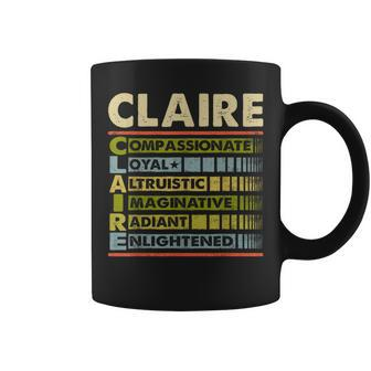 Claire Family Name Claire Last Name Team Coffee Mug - Seseable