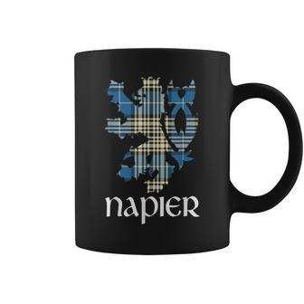 Clan Napier Tartan Scottish Family Name Scotland Pride Coffee Mug - Seseable