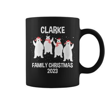 Clarke Family Name Clarke Family Christmas Coffee Mug - Seseable