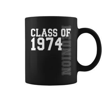 Class Of 1974 50Th Reunion High School Senior Graduation Coffee Mug - Monsterry DE