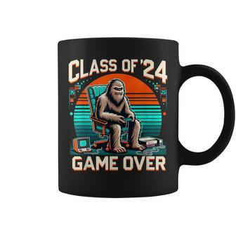 Class Of 2024 Graduation Seniors 24 Gamer Game Over Coffee Mug - Monsterry UK