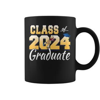 Class Of 2024 Senior 2024 Graduation Coffee Mug - Monsterry