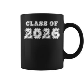 Class Of 2026 Distressed Back To School Coffee Mug - Monsterry